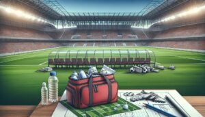 FC Barcelonan pelaajat kentällä keskellä loukkaantumishuolia