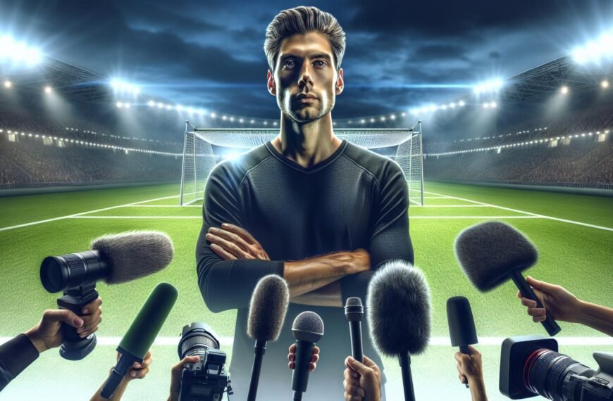 Cristiano Ronaldo lehdistötilaisuudessa ennen Portugalin ja Tanskan ratkaisevaa Kansojen liigan ottelua.