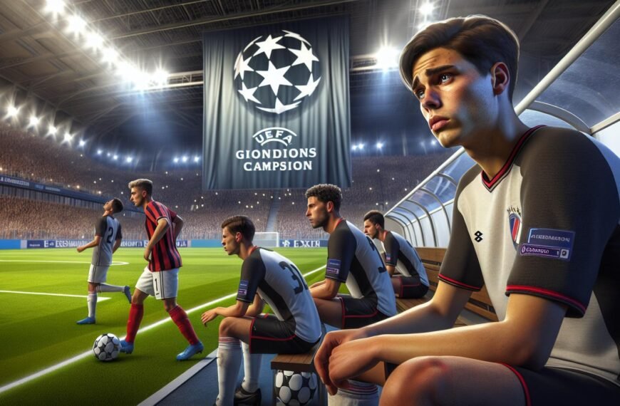 Bayer Leverkusenin Florian Wirtz loukkaantuneena kentällä ennen Mestarien liigan ottelua Bayern Müncheniä vastaan.