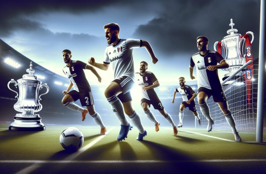 Fulham FC juhlii voittoa Manchester Unitedista ja etenee FA Cupin puolivälieriin