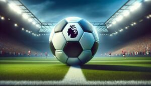 Puman pelipallo Valioliigan kentällä symboloiden uutta aikakautta jalkapallossa