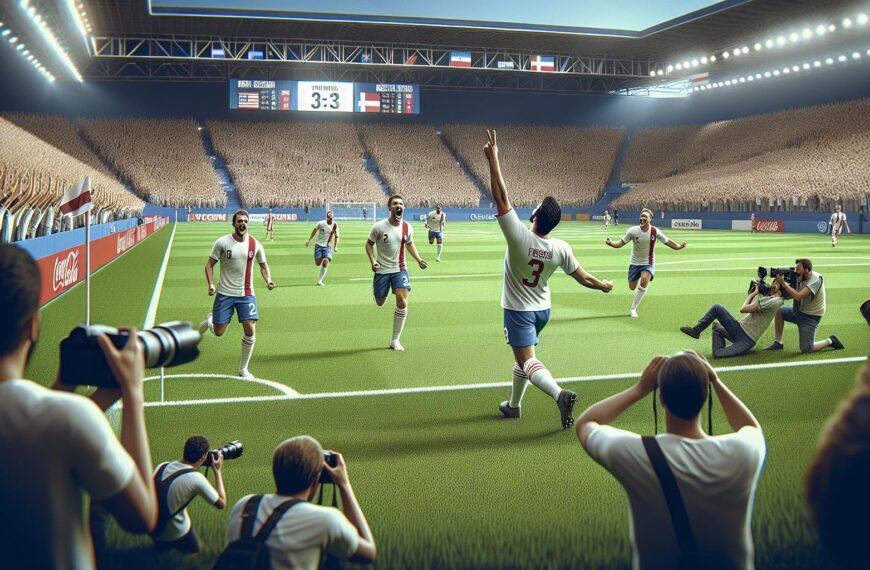 Alexander Sörloth juhlii historiallista hattutemppuaan Atlético Madridin paidassa La Liga -ottelussa Real Sociedadia vastaan