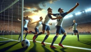 HJK juhlii maalia Jaroa vastaan voitokkaassa Veikkausliiga-ottelussa Pietarsaaressa