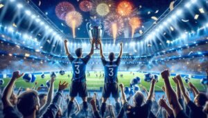 Internazionale juhlii Mestarien liigan finaalipaikkaa voiton jälkeen FC Barcelonasta dramaattisessa otteluparissa