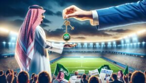 OGC Nizzan stadion Ranskan Ligue 1:ssä, taustalla Saudi-Arabian mahdollinen uusi omistajuus vaikuttamassa seuran tulevaisuuteen