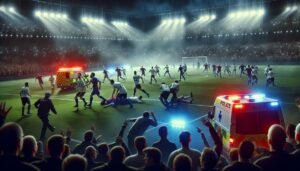 Skandaali Allsvenskanissa: Fani hyökkäsi kentällä pelaajan kimppuun IFK Göteborgin ja Östers IF:n ottelussa