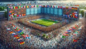 Kuva Seurajoukkueiden MM-kisoista, jossa joukkueet eri mantereilta kohtaavat globaalilla näyttämöllä