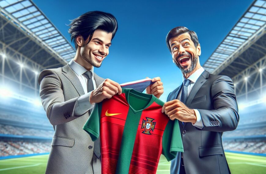 Cristiano Ronaldo yllätti Donald Trumpin Portugalin pelipaidalla