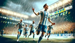 Djurgårdenin suomalaispelaajat juhlivat murskavoittoa Häckeniä vastaan Allsvenskanin ottelussa