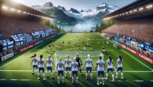 Helmarit valmistautuvat EM-kisoihin Sveitsissä 2025 – Suomen naisten jalkapallomaajoukkue valmiina kohtaamaan Islannin, Norjan ja Sveitsin alkulohkovaiheessa.