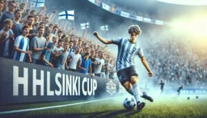 Luca Leite johtamassa Ordin FC:n hyökkäystä Helsinki Cupissa, osoittaen kypsää pelisilmää ja brasilialaista taituruutta.