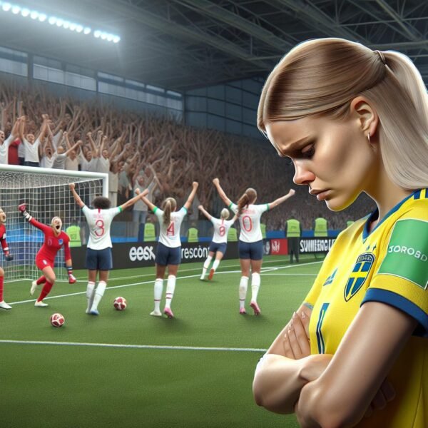 Ruotsin 18-vuotias Smilla Holmberg epäonnistuu ratkaisevassa rankkarissa – Englanti etenee EM-välieriin