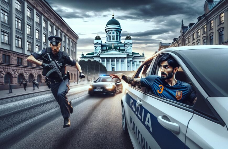 Entinen Veikkausliiga-pelaaja Helsingin keskustassa – tapahtuma herättää keskustelua urheilijoiden jälkiurasta