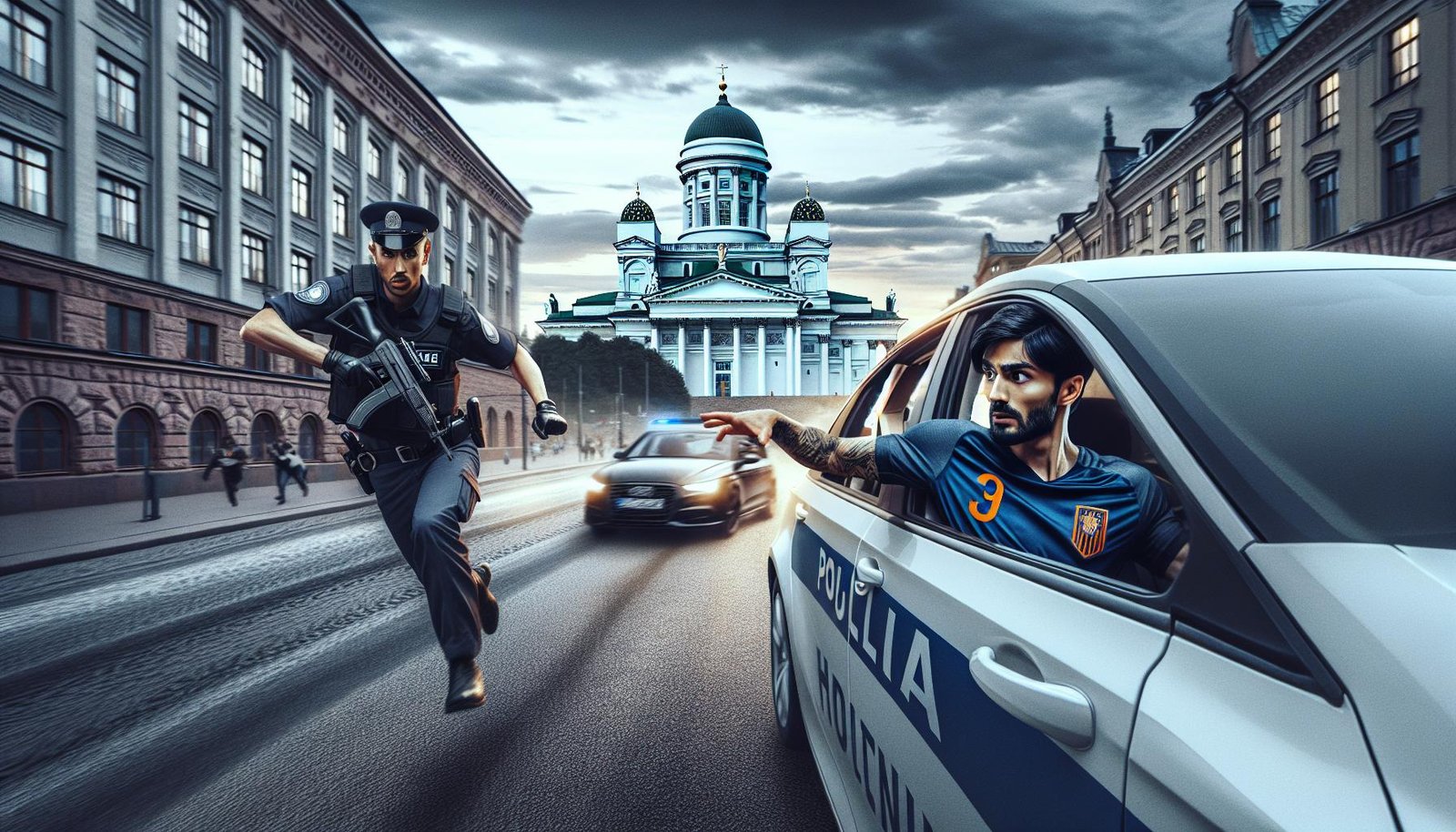 Entinen Veikkausliiga-pelaaja Helsingin keskustassa – tapahtuma herättää keskustelua urheilijoiden jälkiurasta