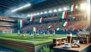 Italopodcastin juontajat analysoimassa italialaista jalkapalloa studiossa