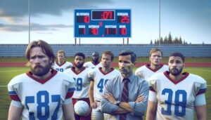 KTP pelaajat kentällä kamppailemassa haasteellista Veikkausliiga-kautta vastaan IFK Mariehamn -ottelussa