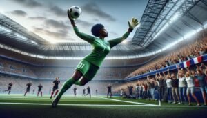 Lukas Hradecky torjuntavuorossa AS Monacon maalissa debyyttiottelussaan Le Havrea vastaan Ligue 1:ssä