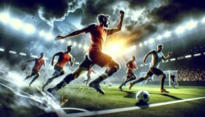 SJK:n pelaajat juhlivat maalia FF Jaroa vastaan murskavoitossa Pietarsaaressa.