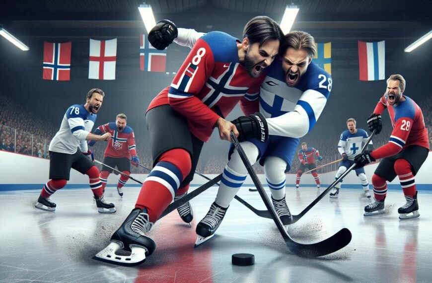 Norjan Erling Haaland laukoo rangaistuspotkun Suomen maalia kohti ystävyysottelussa Oslossa kesäkuussa 2024.