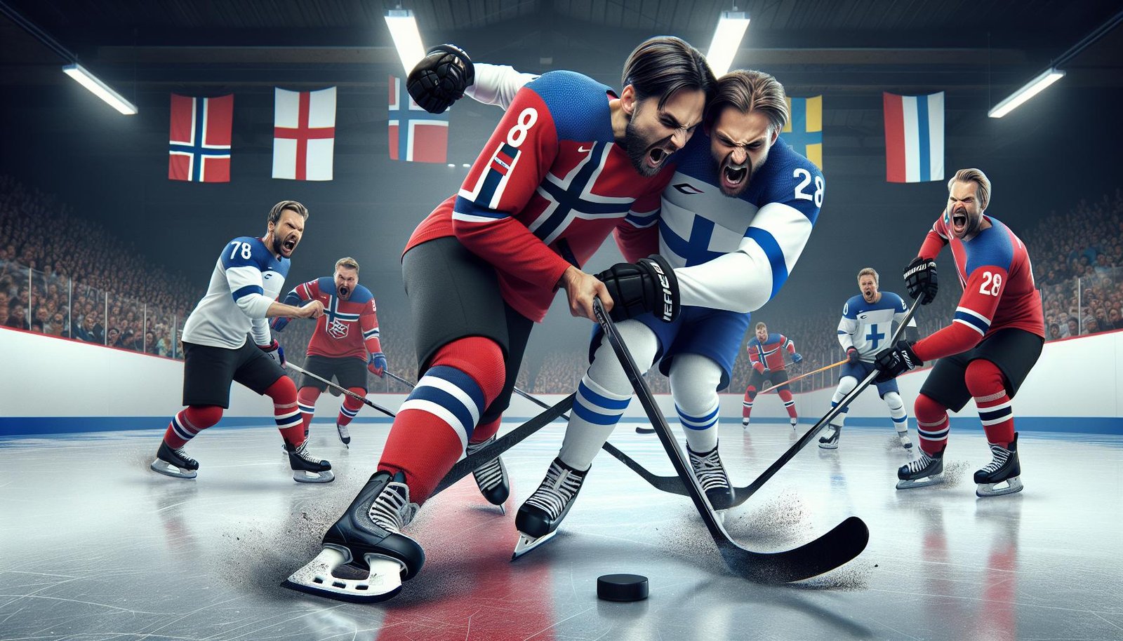 Norjan Erling Haaland laukoo rangaistuspotkun Suomen maalia kohti ystävyysottelussa Oslossa kesäkuussa 2024.