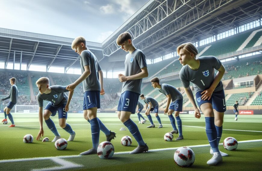 Pikkuhuuhkajien pelaajat valmistautuvat EM-karsintaotteluun San Marinoa vastaan Veritas Stadionilla Turussa