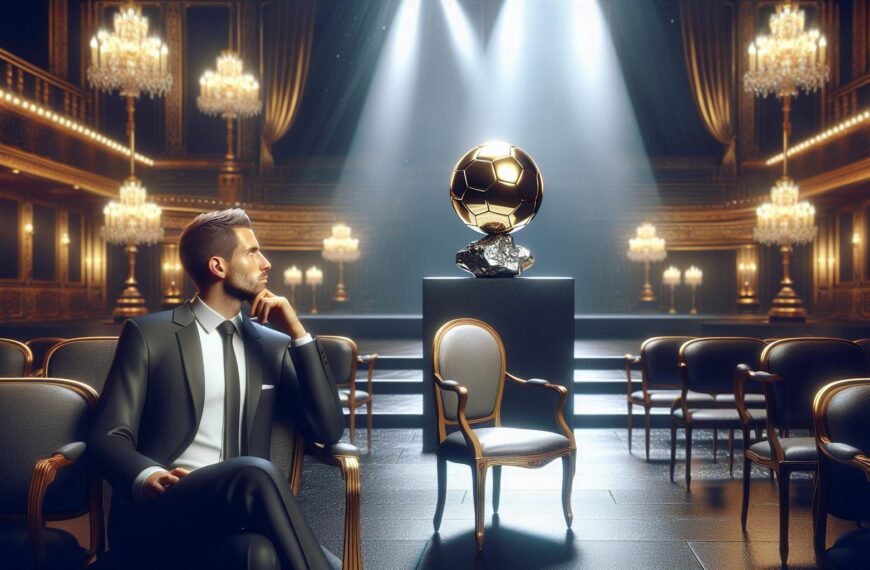 Real Madridin pelaajat kentällä symboloimassa seuran boikottia Ballon d'Or -gaalaa kohtaan