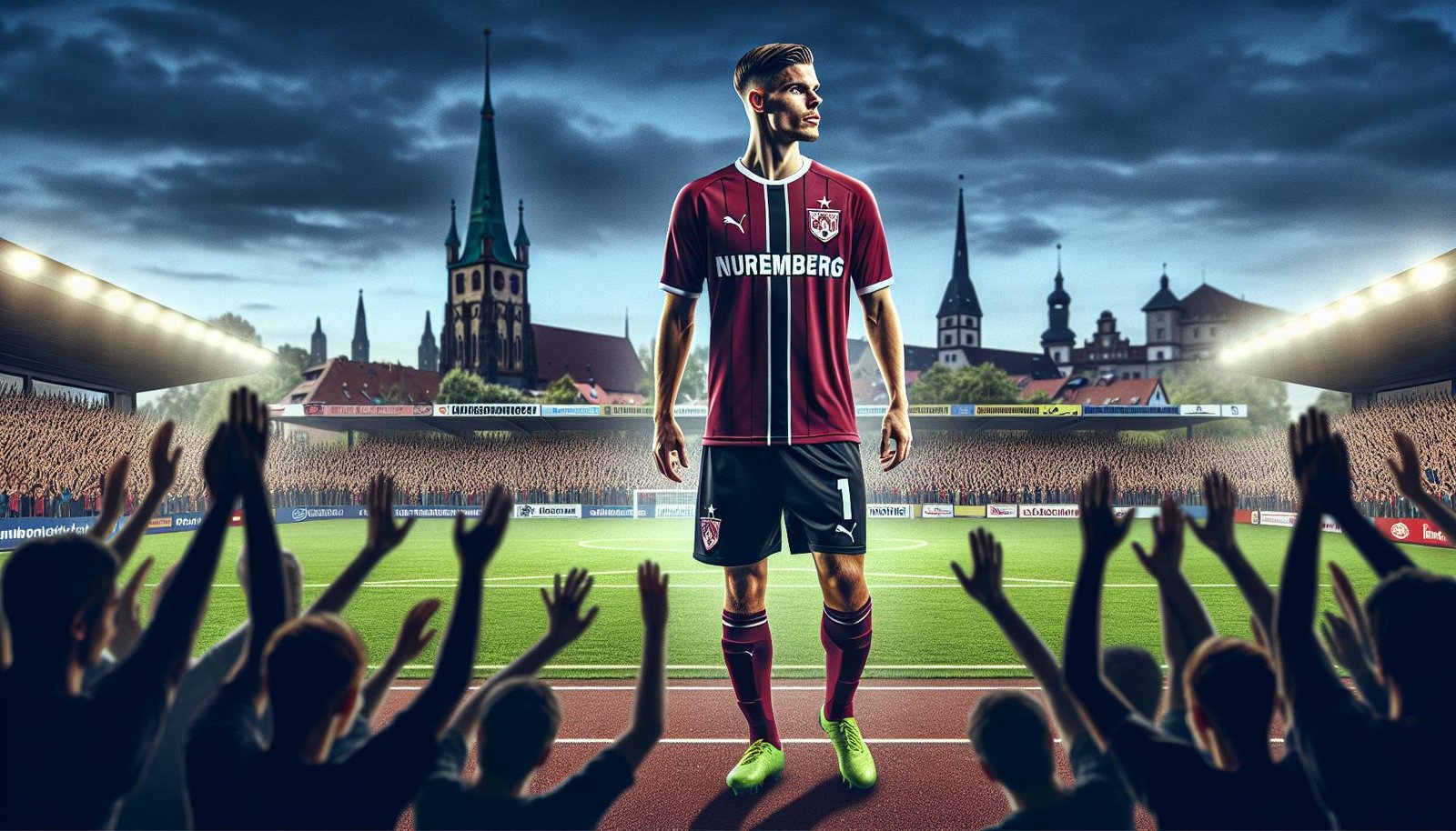 Adam Marhiev edustamassa FC Nürnbergia Saksan 2. Bundesliigassa – suomalaislupaus nousemassa kansainväliseksi tähdeksi