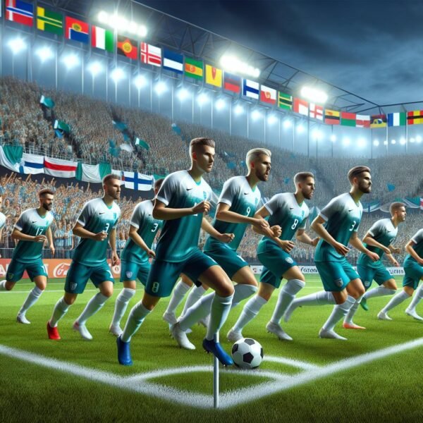 Huuhkajien uudistunut kokoonpano valmistautumassa MM-karsintaotteluun Liettuaa vastaan Helsingin Olympiastadionilla lokakuussa 2024