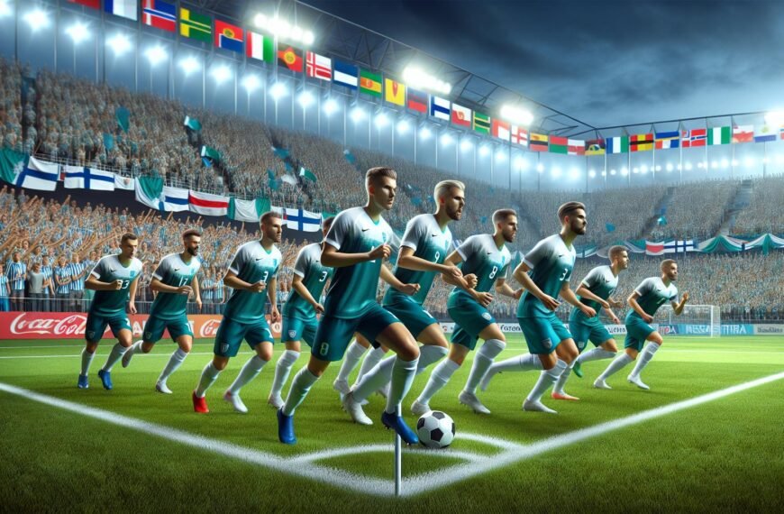 Huuhkajien uudistunut kokoonpano valmistautumassa MM-karsintaotteluun Liettuaa vastaan Helsingin Olympiastadionilla lokakuussa 2024