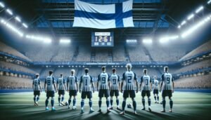 Suomen jalkapallomaajoukkue Huuhkajat valmistautumassa MM-karsintaotteluun uuden päävalmentajan Jacob Friisin johdolla