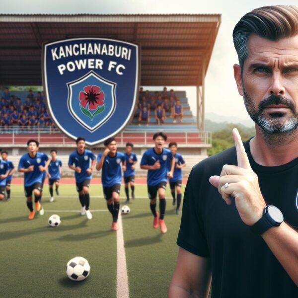 Joaquín Gómez valmentamassa Kanchanaburi Power FC:tä Thaimaan pääsarjassa uuden haasteen edessä
