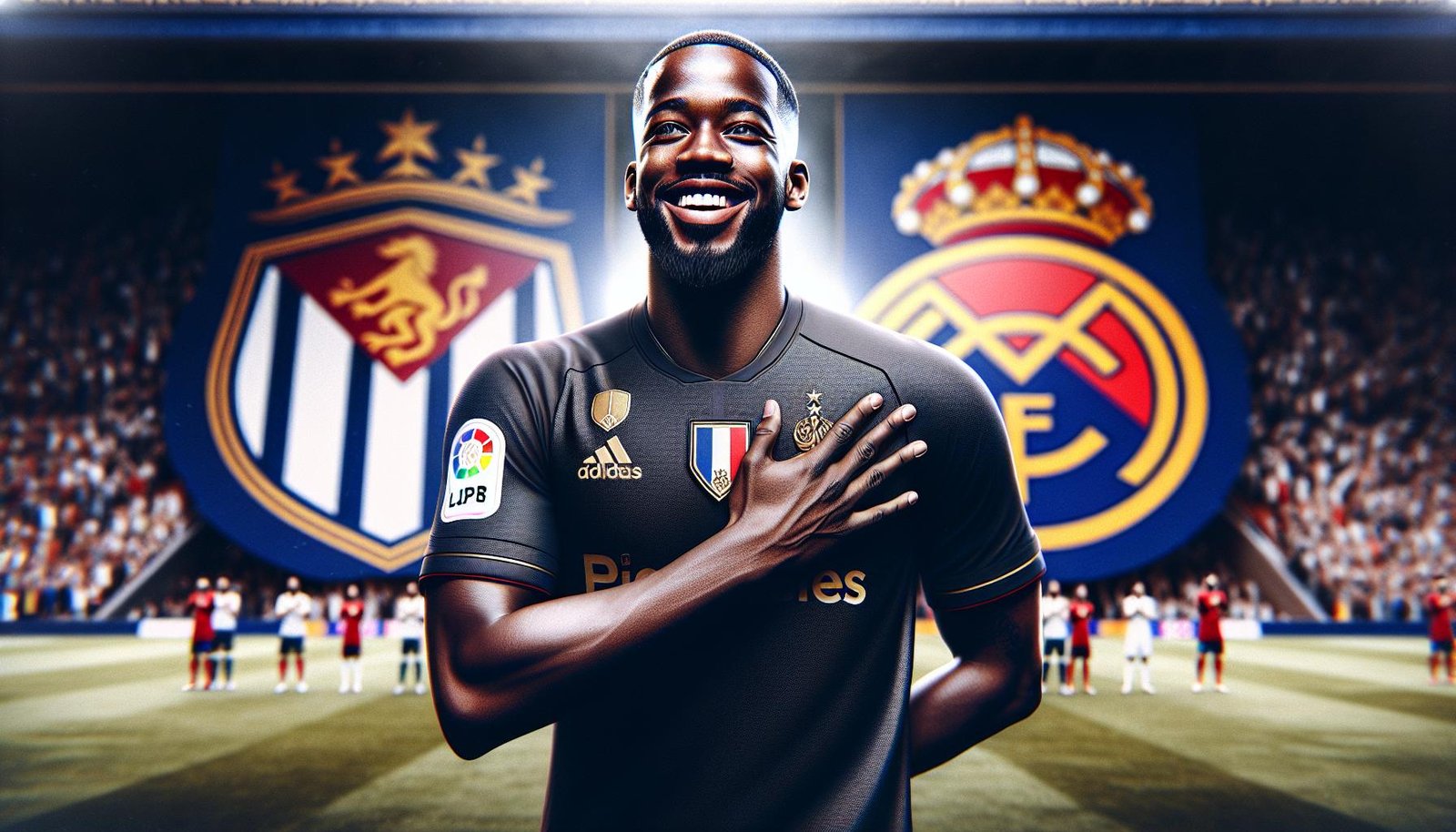 Kylian Mbappé poistumassa kentältä loukkaantumisen jälkeen ottelussa Azerbaijania vastaan, huolestuneen näköisenä