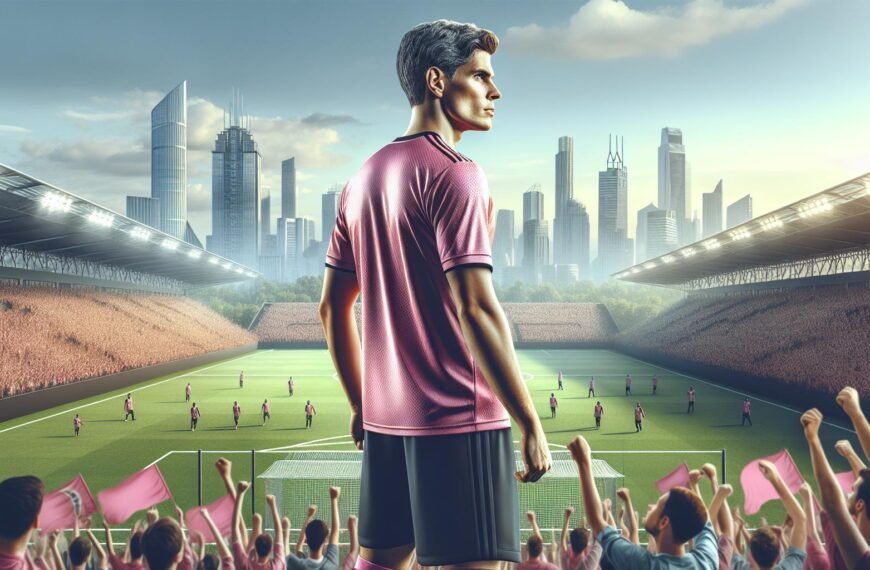 Lionel Messi juhlii maalia Inter Miamin paidassa jatkosopimuksen varmistuttua vuoteen 2028 saakka