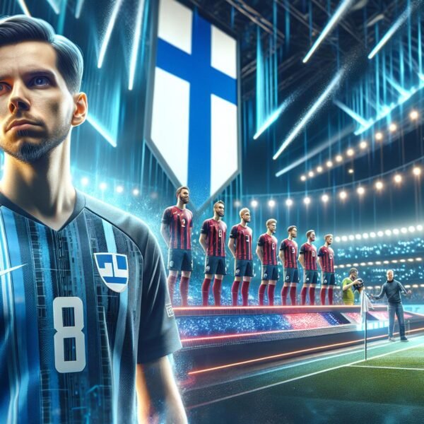 Jesse 'Kossu72' Kosamo edustamassa Suomea UEFA eEURO 2025 -karsinnoissa EA SPORTS FC 26 -pelissä.