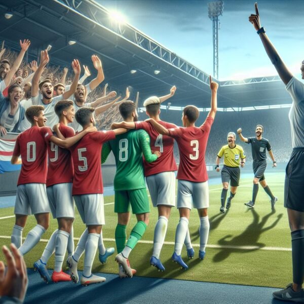 Rudi Vikström juhlii hattutemppuaan Suomen U19-maajoukkueen voittoisassa EM-karsintaottelussa Islantia vastaan.