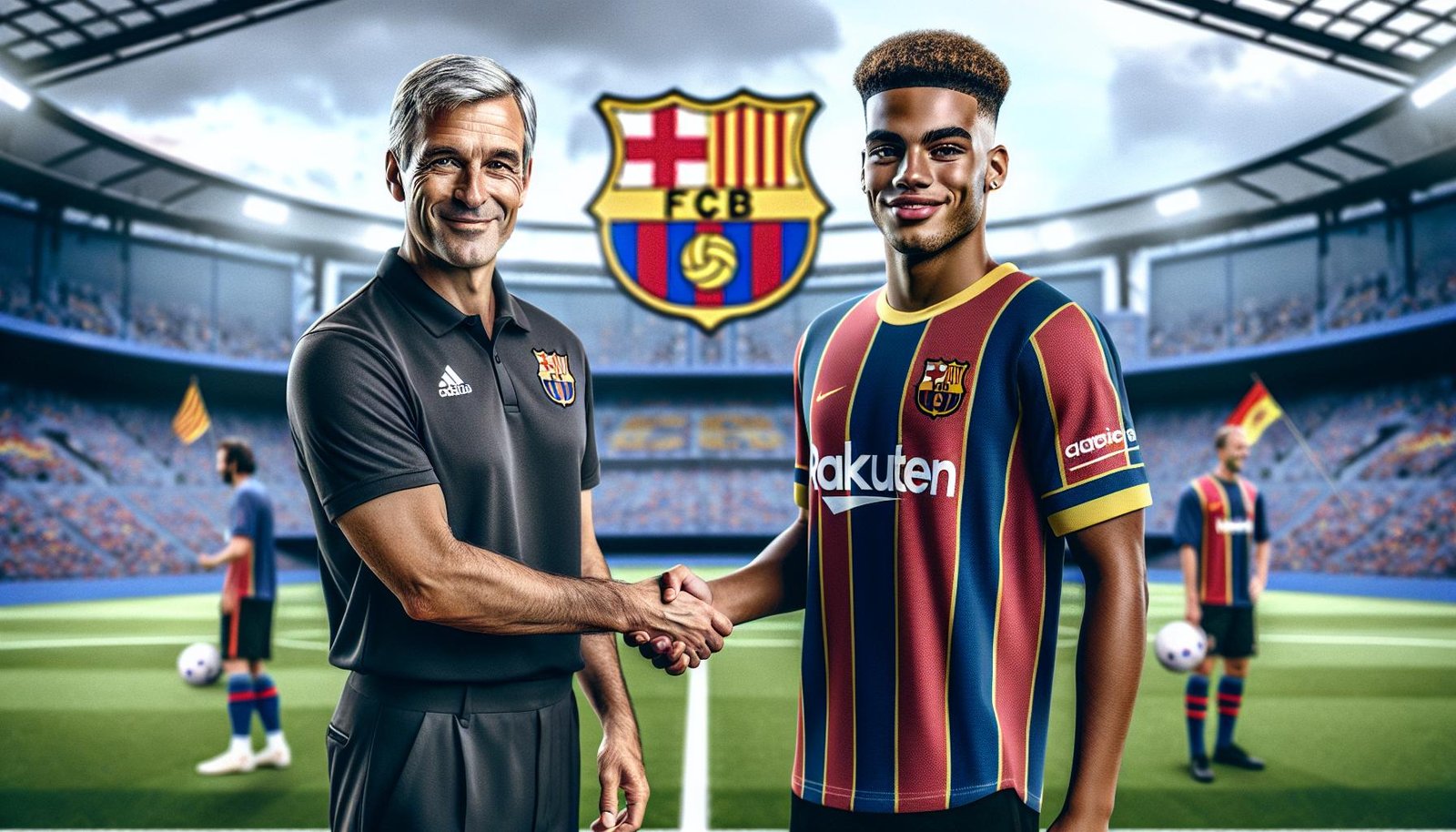 Marcus Rashford juhlii maalia Barcelonan paidassa Camp Noulla