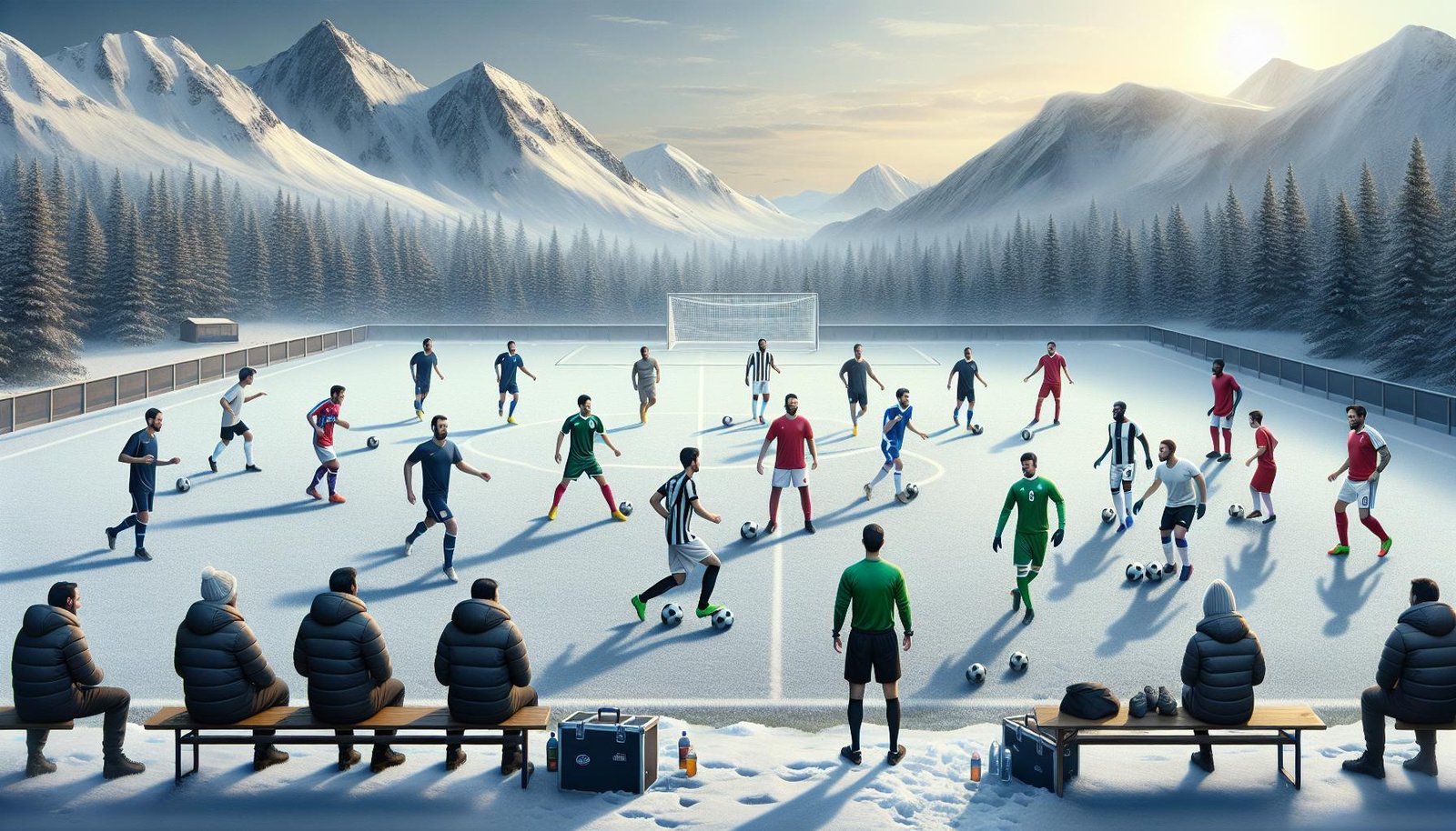 Sopimuksettomat jalkapalloilijat harjoittelevat JPY:n tammikuun leirillä Eerikkilässä parantaakseen pelikuntoaan ja etsiäkseen uusia sopimusmahdollisuuksia