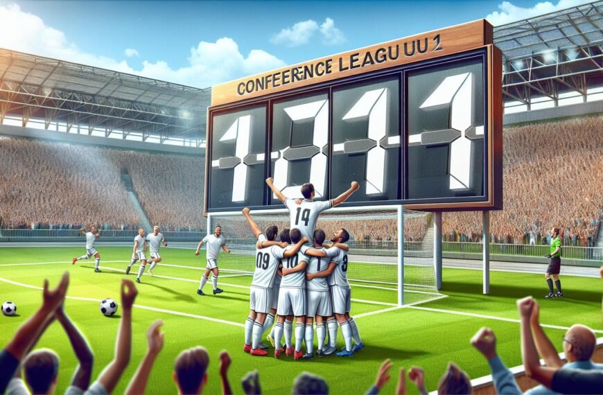 KuPS:n joukkue juhlii voittoa Konferenssiliigan ottelussa Crystal Palacea vastaan Selhurst Parkilla joulukuussa 2025, varmistaen jatkopaikkansa eurokilpailussa.