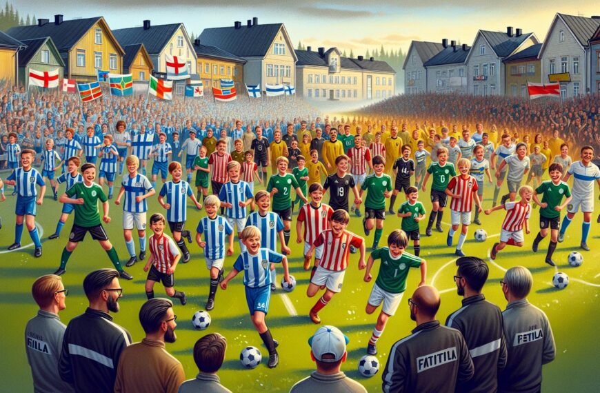 Nuorten jalkapalloilijoiden harjoitusleiri Tuusulassa kehittää tulevaisuuden huippupelaajia tiiviissä valmennusympäristössä