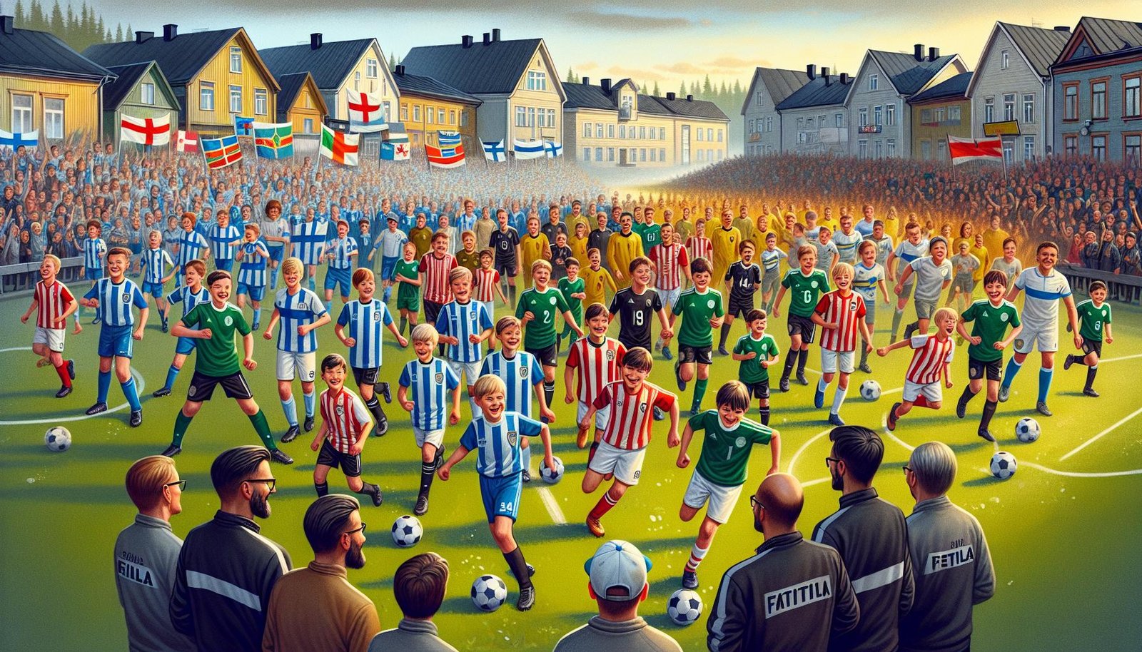 Nuorten jalkapalloilijoiden harjoitusleiri Tuusulassa kehittää tulevaisuuden huippupelaajia tiiviissä valmennusympäristössä