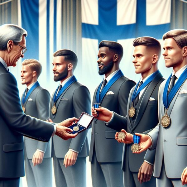 Suomalaiset jalkapallotähdet saavat arvostettuja kunniamerkkejä