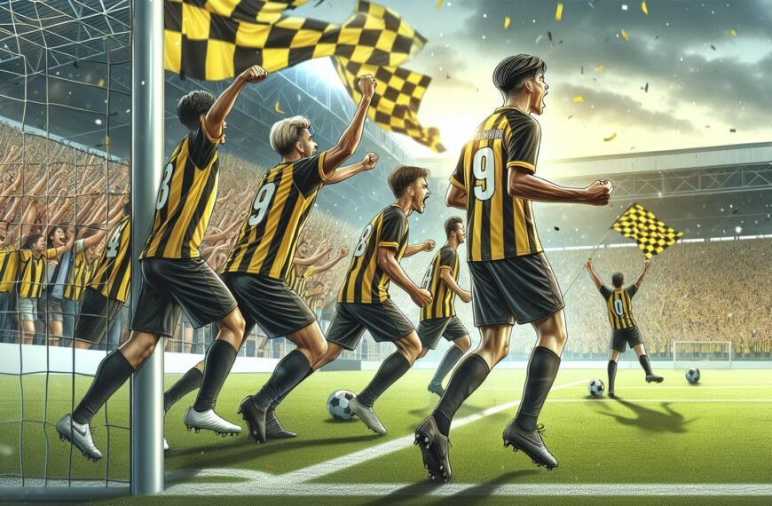 KuPS:n pelaajat juhlivat voitokasta Kansallisen Cupin avausottelua IF Gnistania vastaan Helsingissä.