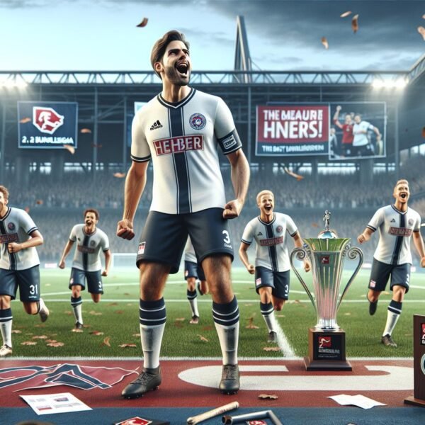 Naatan Skyttä juhlii valintaansa 2. Bundesliigan syyskauden parhaaksi pelaajaksi, loistaen Kaiserslauternin keskikentällä