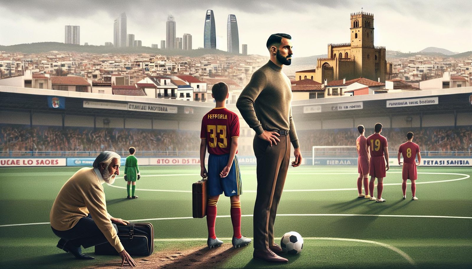 Sergio Ramos seisoo Sevilla FC:n Ramón Sánchez Pizjuán -stadionin edustalla katsellen intohimoisesti kenttää – mahdollinen paluu kasvattajaseuraan hallinnollisessa roolissa herättää toivoa seuran uudesta aikakaudesta.