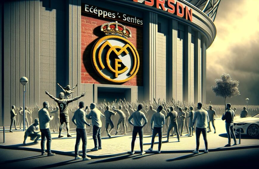 Xabi Alonso seisomassa kentän laidalla Real Madridin valmentajana ennen FC Barcelonaa vastaan käytyä Supercupin finaalia