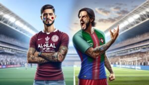 Karim Benzema esittäytyy Al-Hilalin uutena hyökkääjänä Saudi-Arabian Pro League -liigassa tapahtuneen siirtonsa jälkeen.