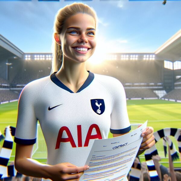 Eveliina Summanen jatkaa Tottenhamissa: Suomalaispelaaja solmi merkittävän jatkosopimuksen