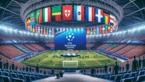 Huuhkajat valmiina UEFA Nations League 2026 -turnaukseen, kuva suomalaisista pelaajista valmistautumassa otteluun