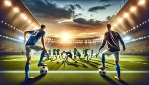 IFK Mariehamnin pelaajat harjoitusottelussa IK Sleipneriä vastaan Wiklöf Holding Arenalla.