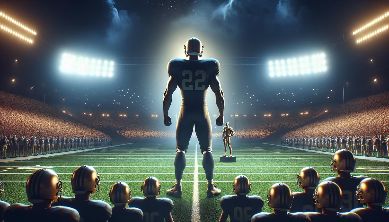 Mikael Jukarainen palkitaan Vuoden CP-jalkapalloilijana vuonna 2023.